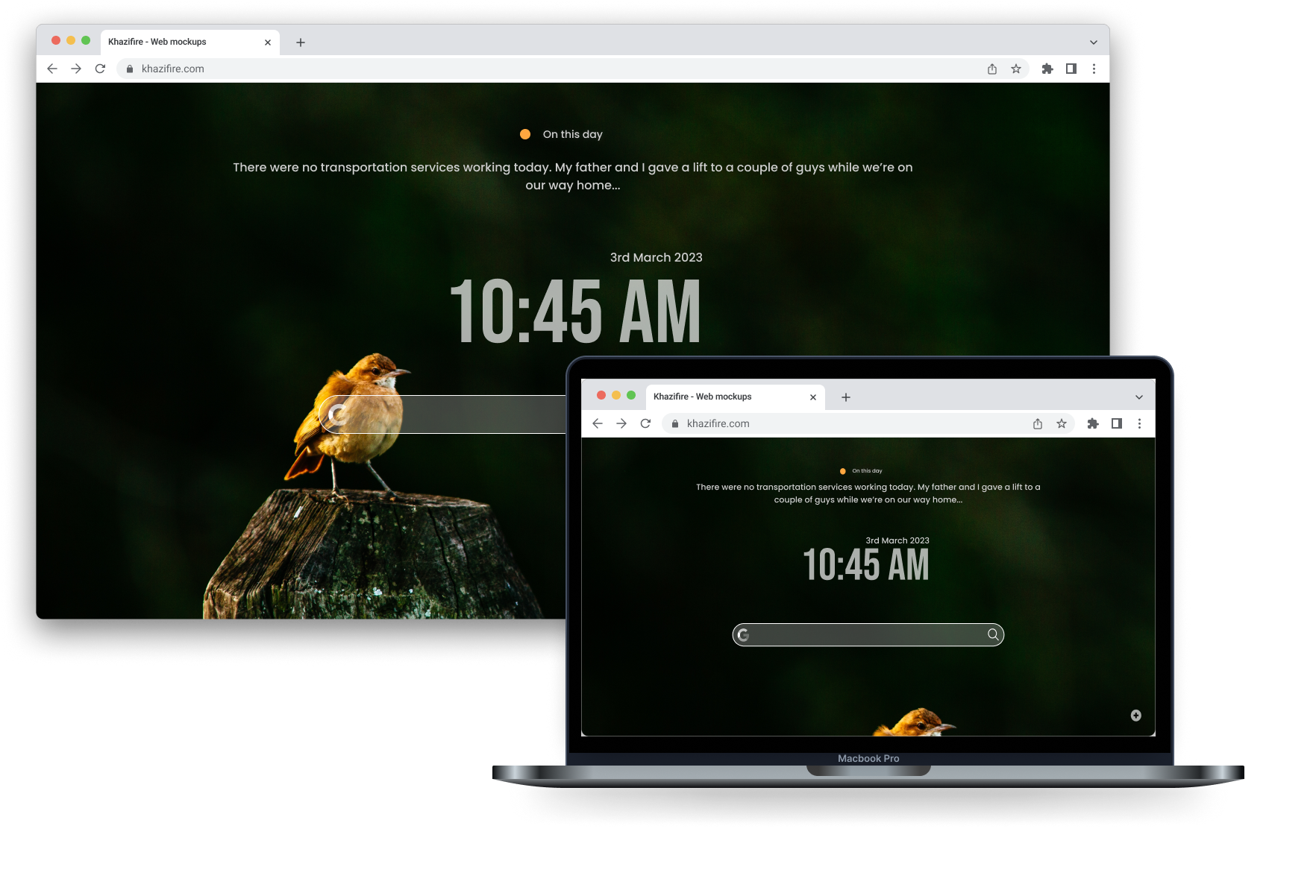 DeedDiary Extension Screenshot